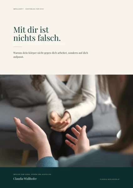 Titelseite des Impulshefts „Mit dir ist nichts falsch“